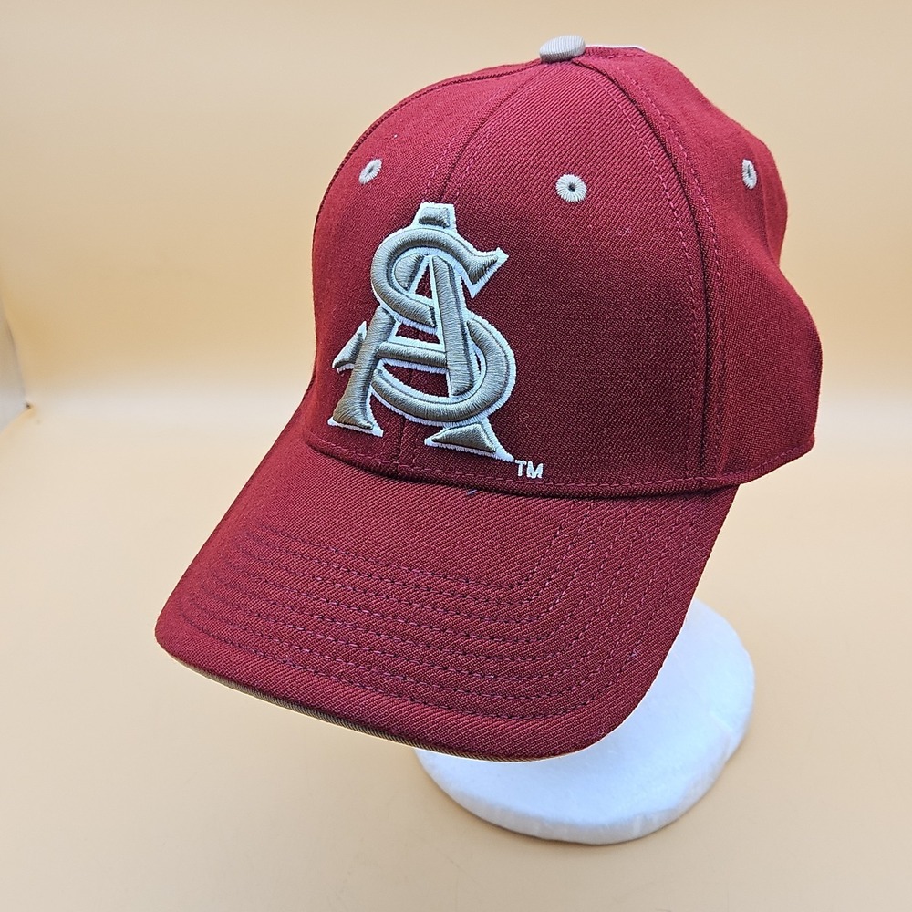Arizona State Sun Devils Hat Cap Drew Pearson Flexfit One Size NWT New ASU Red